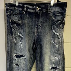 South Pole Distressed blue Jeans for Men. Excellent condition.
